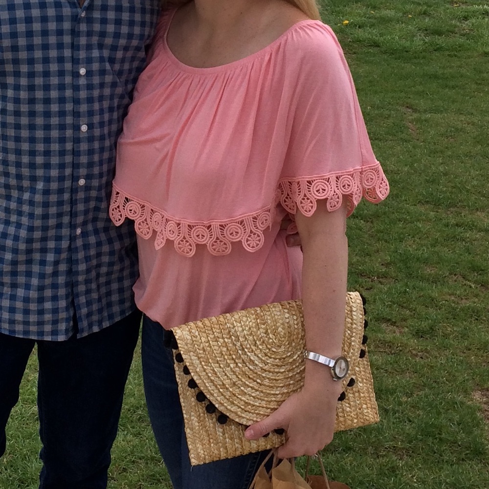 Off the shoulder blouse